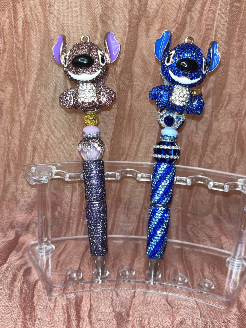 Kids Sparkle Character Pen - Blue & Purple $30 each